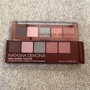 Natasha Denona Mini Zendo Palette - Coral, Silver, Taupe